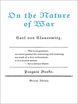 cover image of On the Nature of War